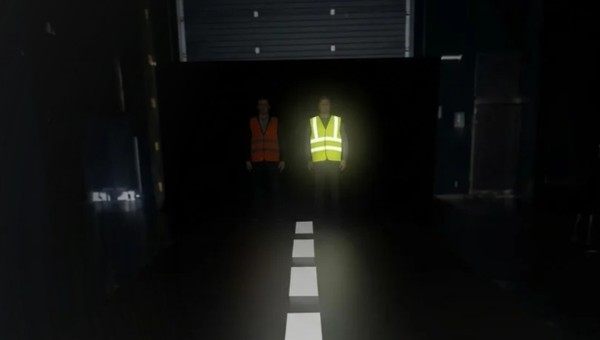 Prawdziwy odblask i atrapa — różnica jest olbrzymia