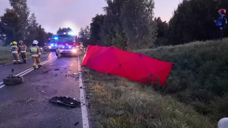 Wypadek pod Olsztynem z udziałem znanego adwokata Pawła K.