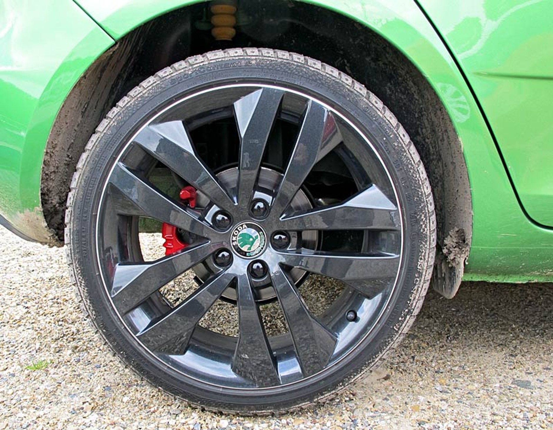 Ostra Fabia RS w akcji