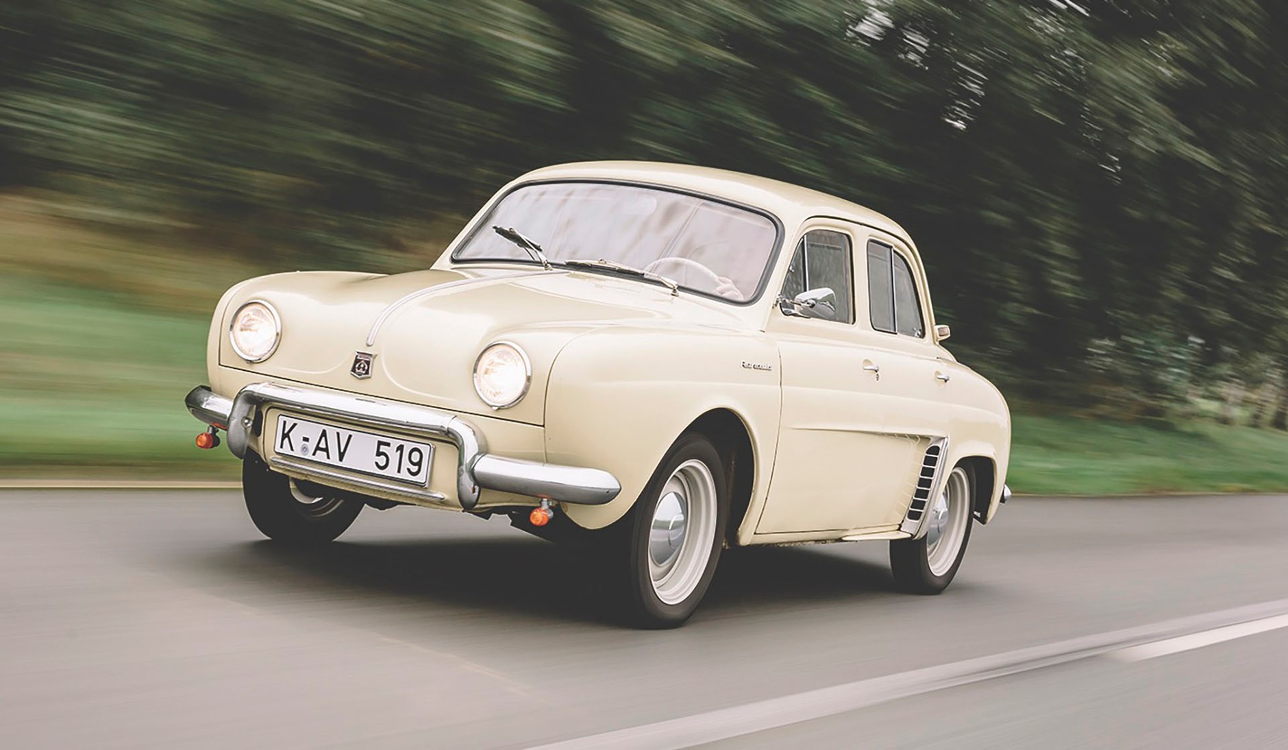 Renault Dauphine, 1957 - spalanie testowe 5,8 l/100 km