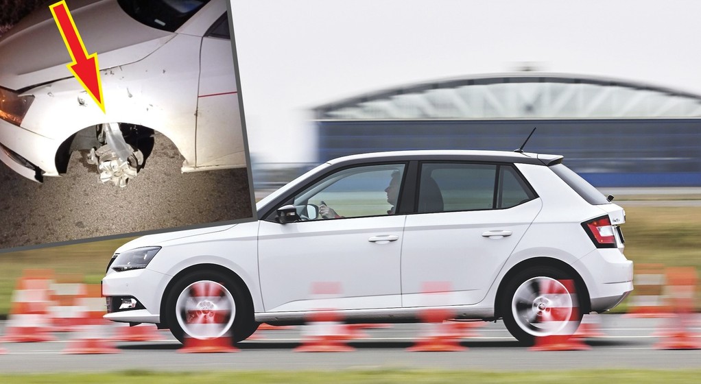 Był tak pijany, że nie zorientował się, że jedzie na samej feldze