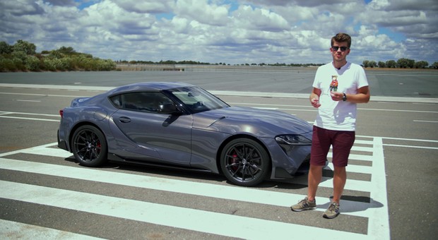 Pierwsza jazda na torze Toyotą Suprą, o jaką prosili fani