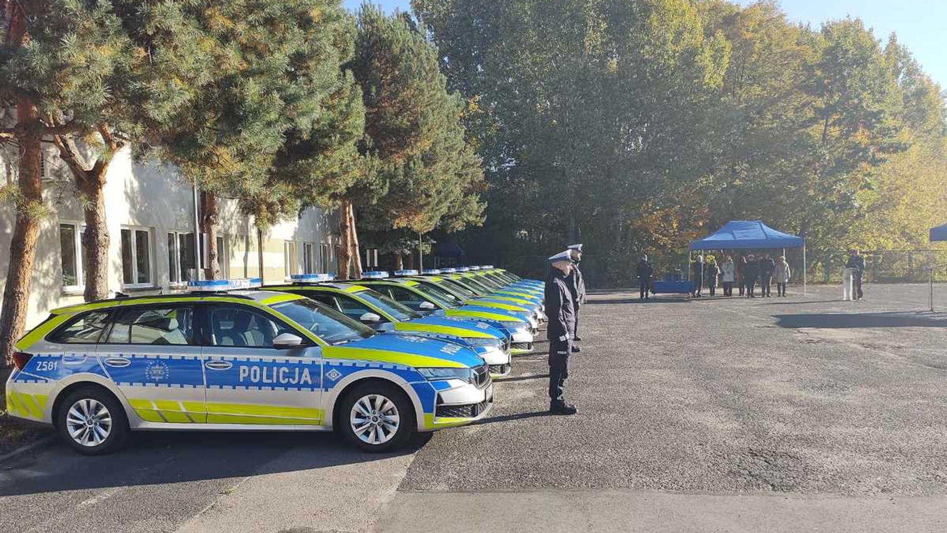 Nowe radiowozy polskiej policji