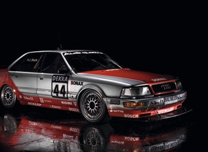 Wystawa modeli DTM w Muzeum Audi