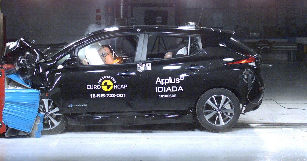 Nissan Leaf crash-test