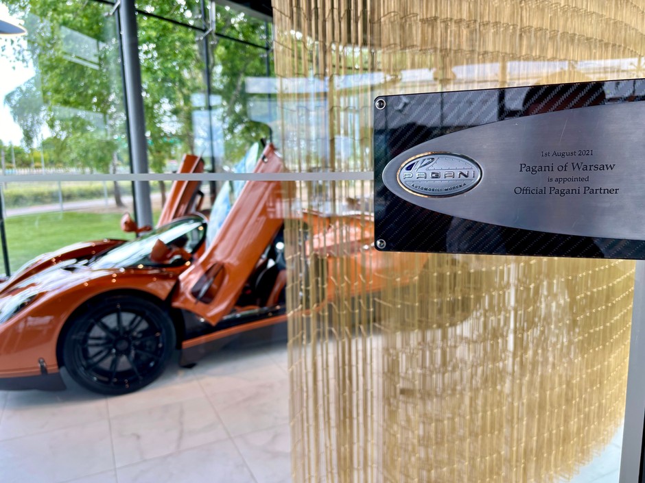 Otwarcie salonu Pagani of Warsaw