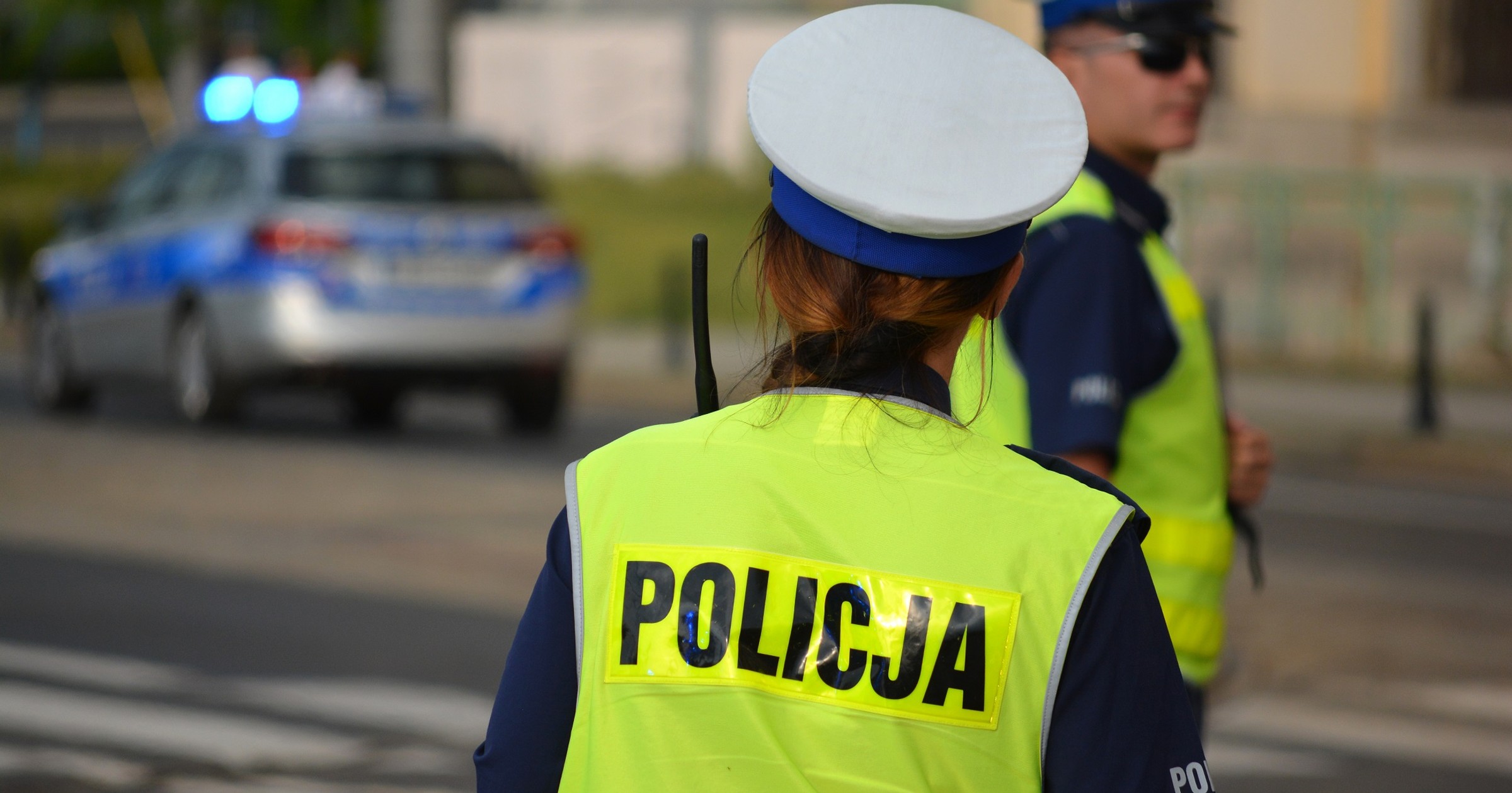 Policjanci na miejscu wypadku (zdj. ilustracyjne)
