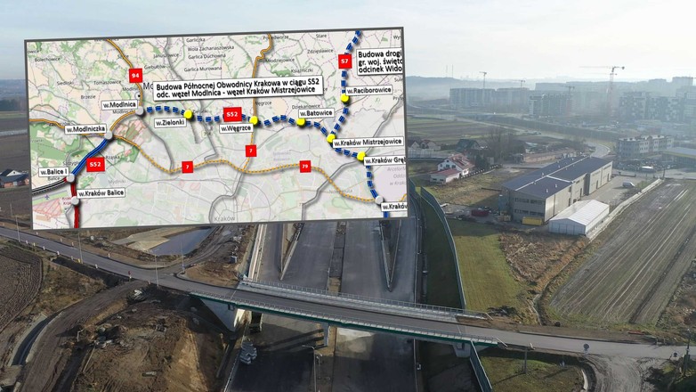 Północna Obwodnica Krakowa (S52) jeszcze w tym roku? Bardzo możliwe