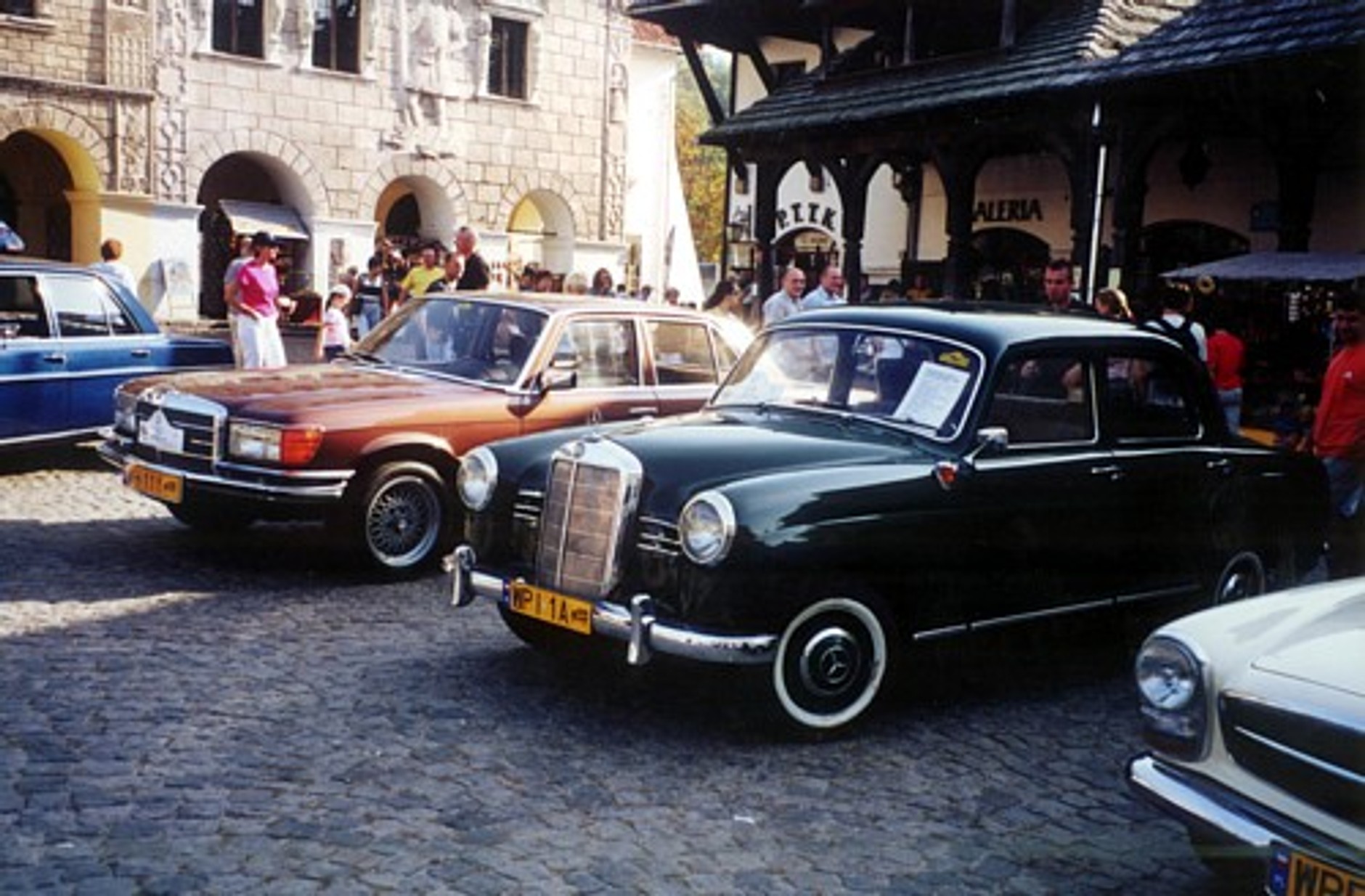 Mercedesy w Kazimierzu