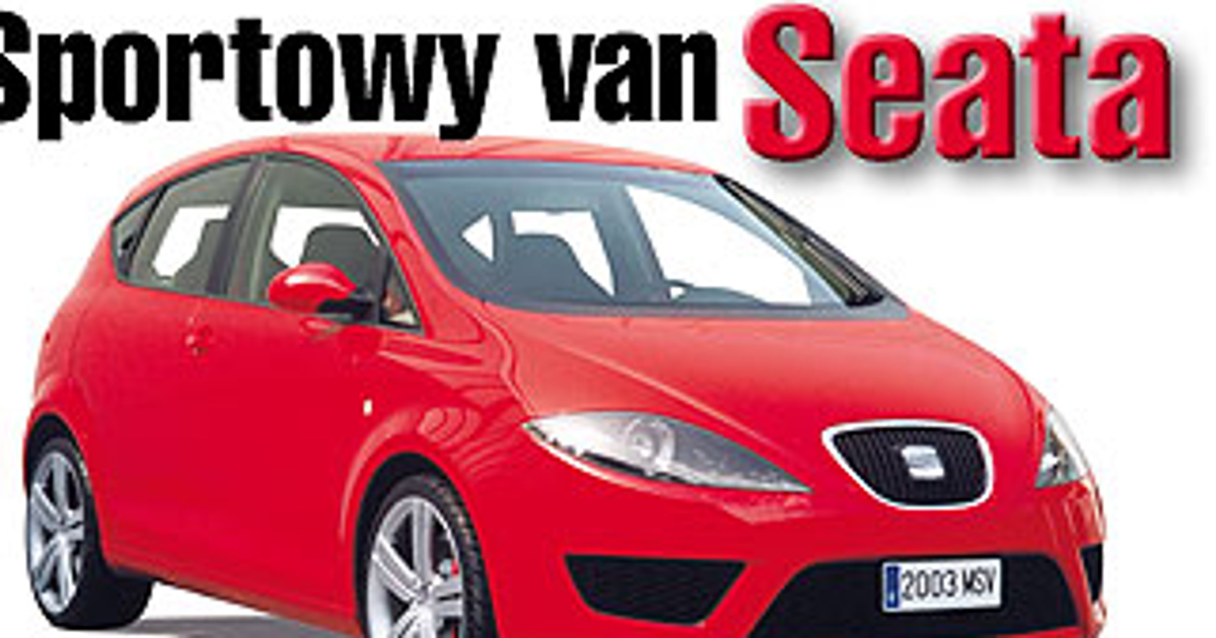 Sportowy van Seata