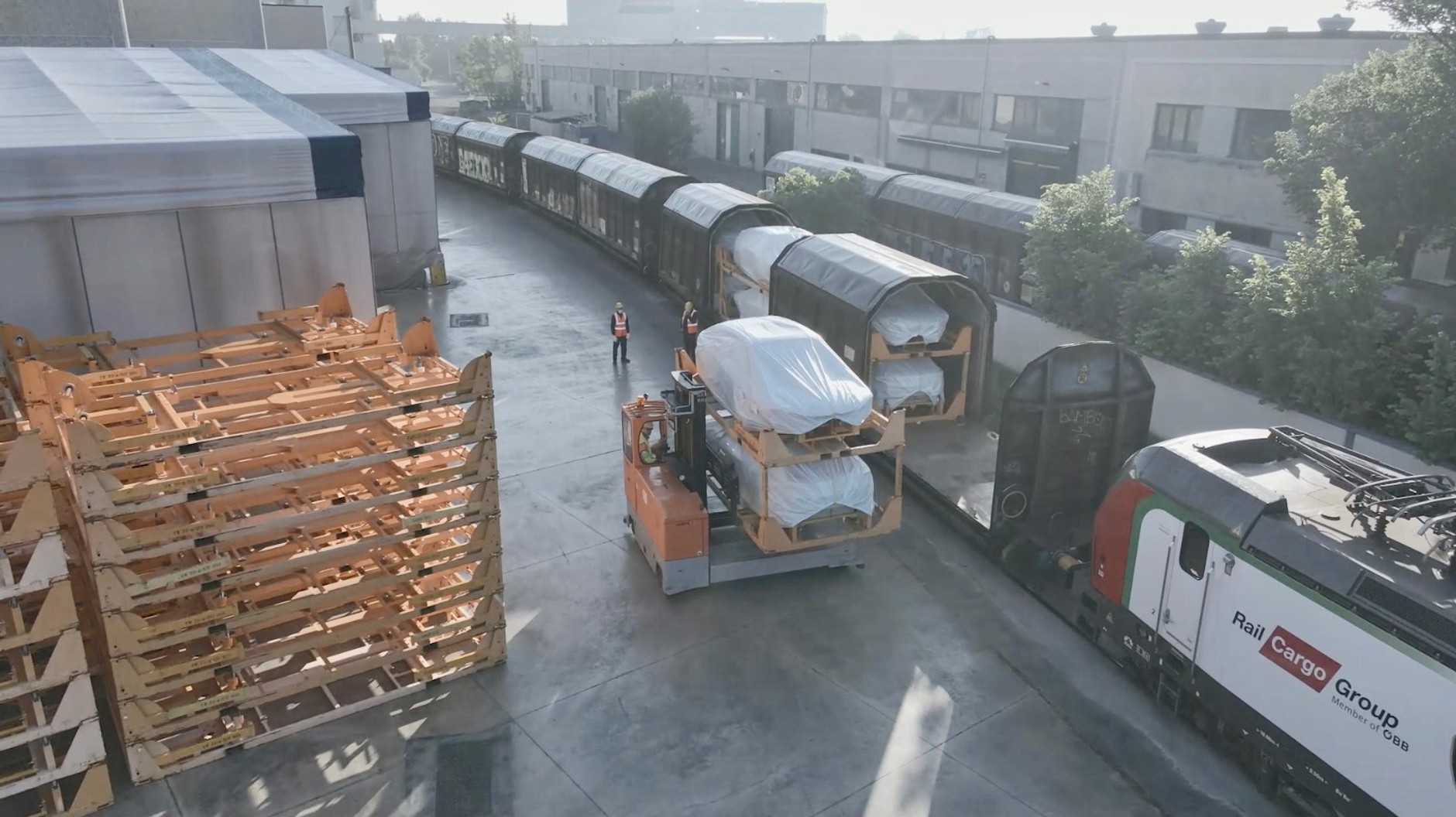 Transport karoserii Lamborghini Urusa