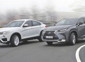 Lexus NX kontra BMW X4 - hybryda kontra diesel