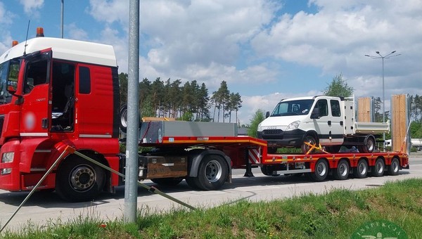 Kontrola ITD na drodze S7. Inspektorzy zatrzymali tira z Bułgarii