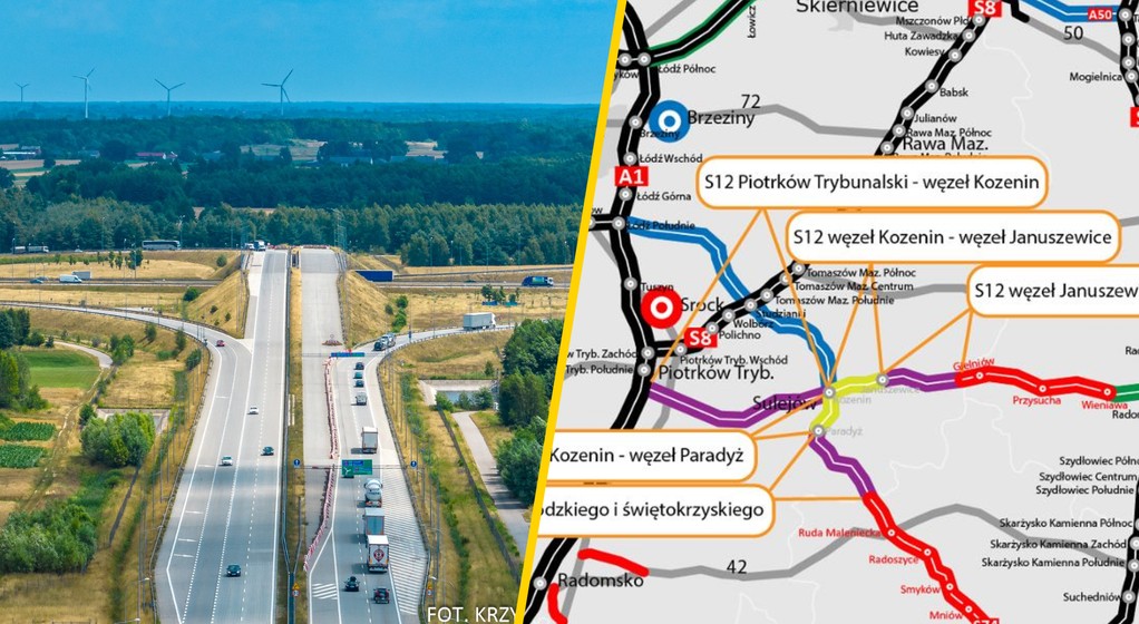 Ważne decyzje dla dróg S74 i S12