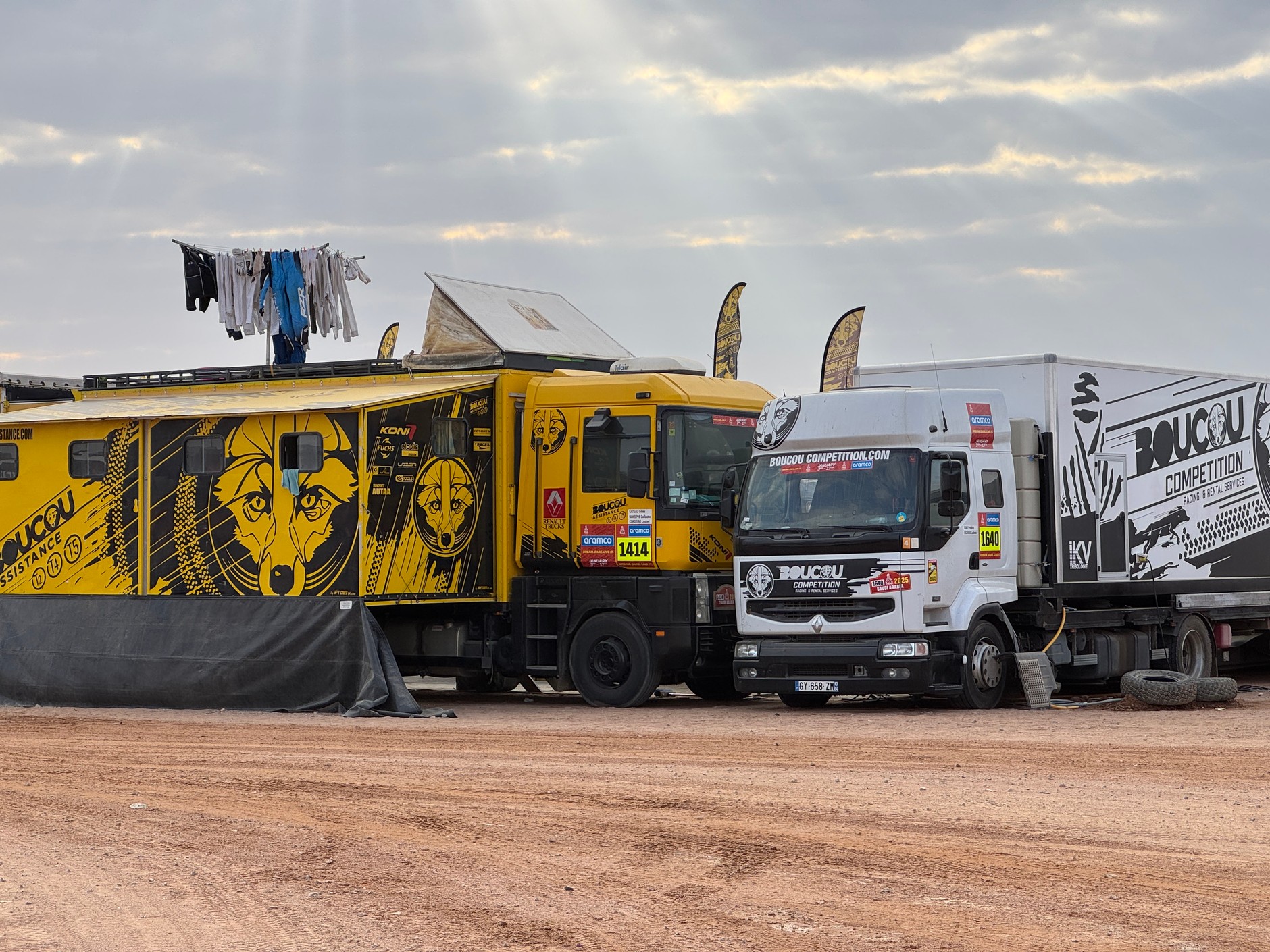 Biwak Rajdu Dakar 2025