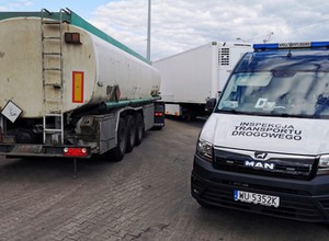 Skontrolowana cysterna była nadszarpnięta zębem czasu. Dosłownie!