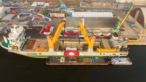 Maszyna TBM dotrze na budowę tunelu S19 z Hiszpanii. Transportują ją barki i 40 ciągników