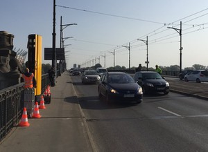 Na moście Poniatowskiego pojawiły się fotoradary, kierowcy momentalnie zwolnili