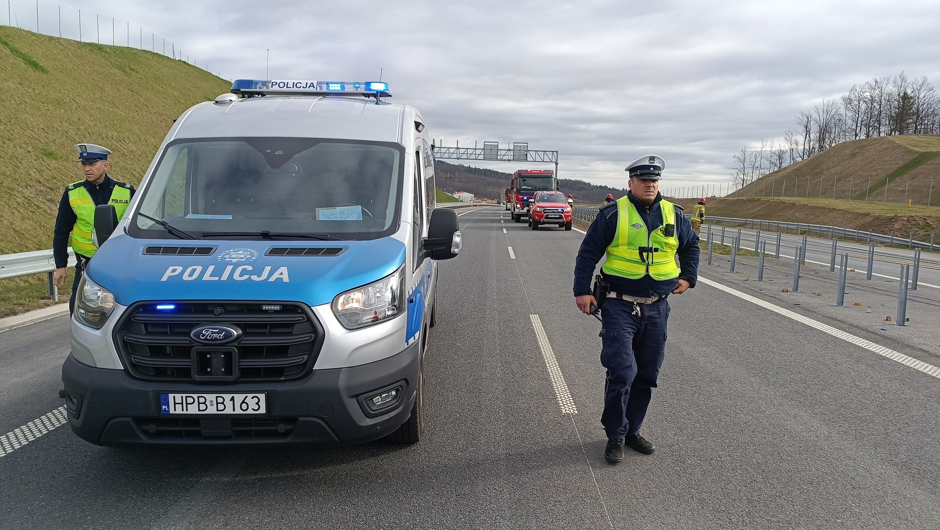 Ćwiczenia służb ratowniczych TUNEL 2025 -10.04.2025