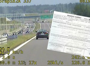 Kierowca Audi jechał aż 242 km/h. Dostał podwójną karę [WIDEO]