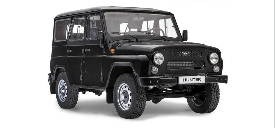 MIEJSCE 8.: UAZ Hunter: 195 cm wysokości