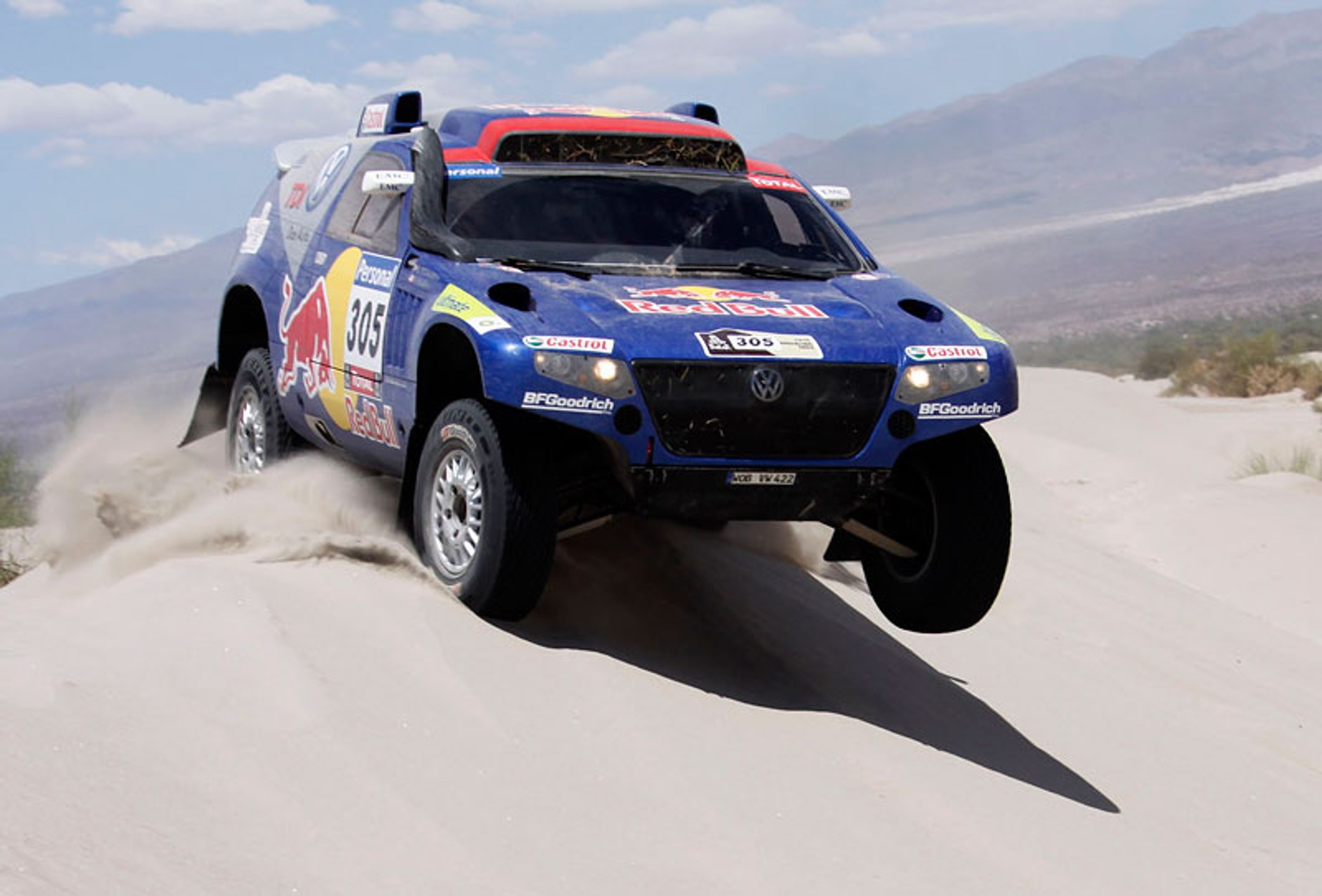 Rajd Dakar 2010: Przygoński 8. (8. etap na żywo, klasyfikacja, foto - Willy Weyens)