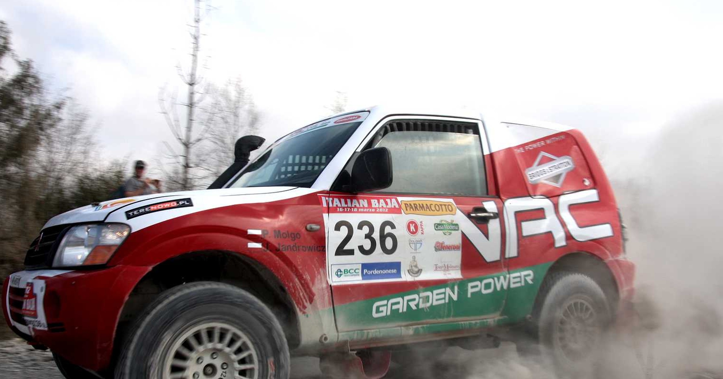 NAC Rally Team przed startem w OiLibya Rally of Morocco 2012 