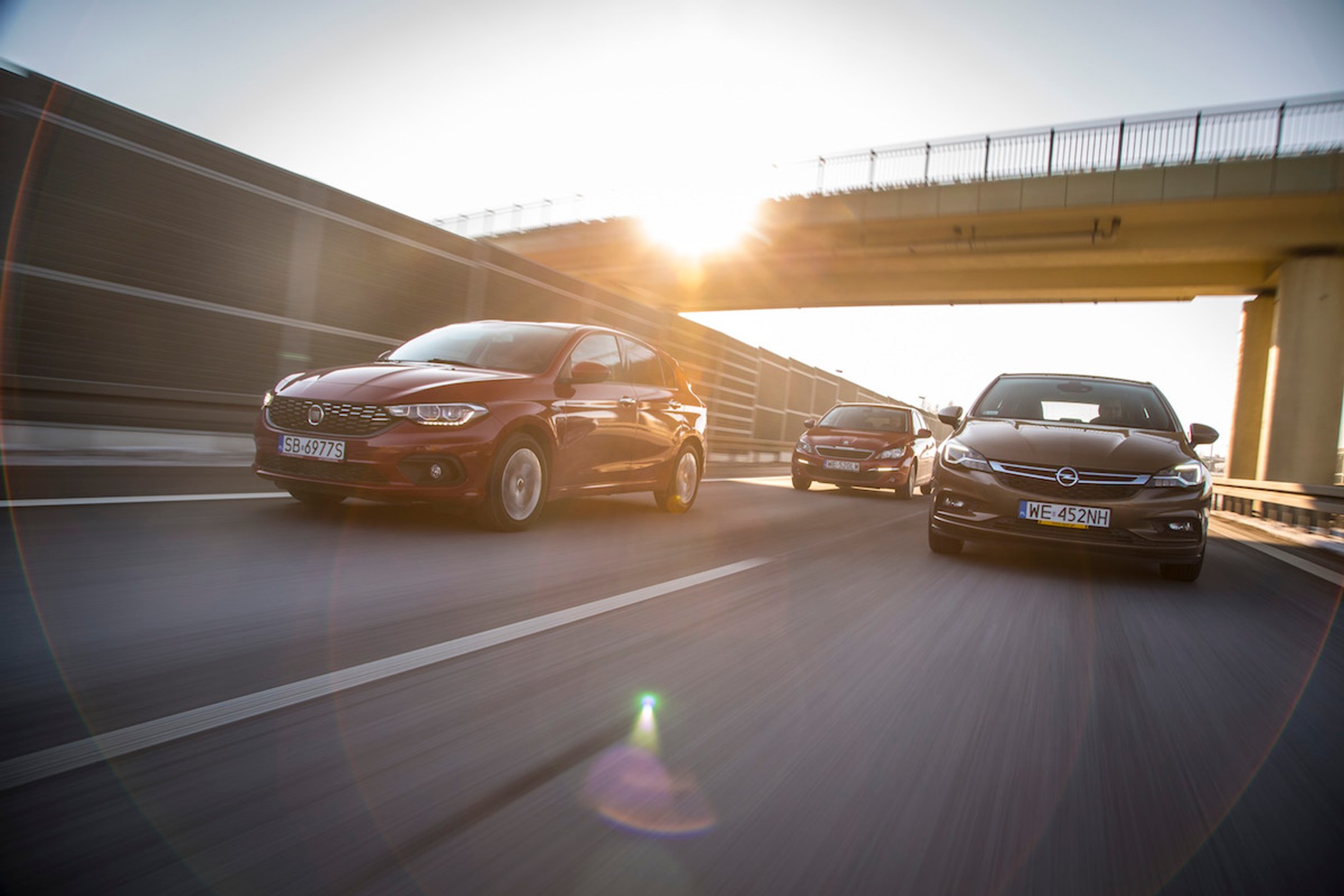 Fiat Tipo kontra Opel Astra i Peugeot 308