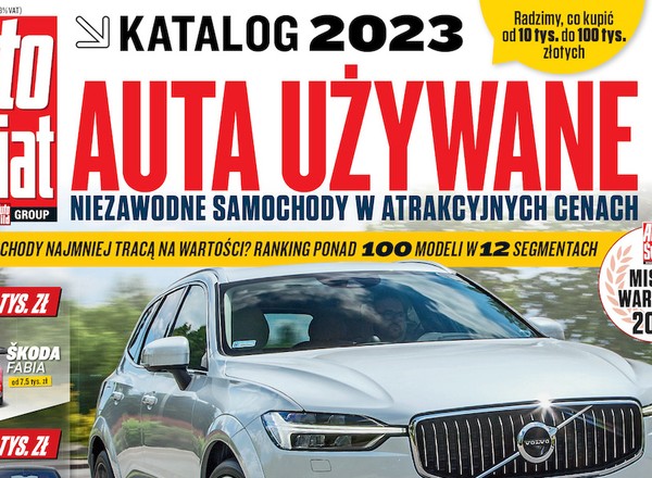 Katalog 2023 "Najlepsze auta używane do 100 tys. zł" już w sprzedaży