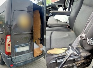 Zatrzymali busa do kontroli. Gdy zajrzeli do środka, złapali się za głowy