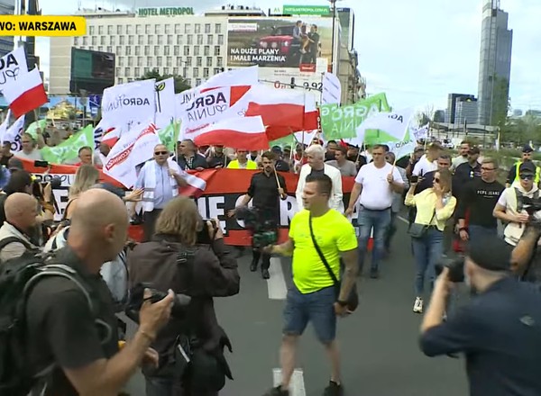 Protest rolników w Warszawie. Które ulice są zablokowane?
