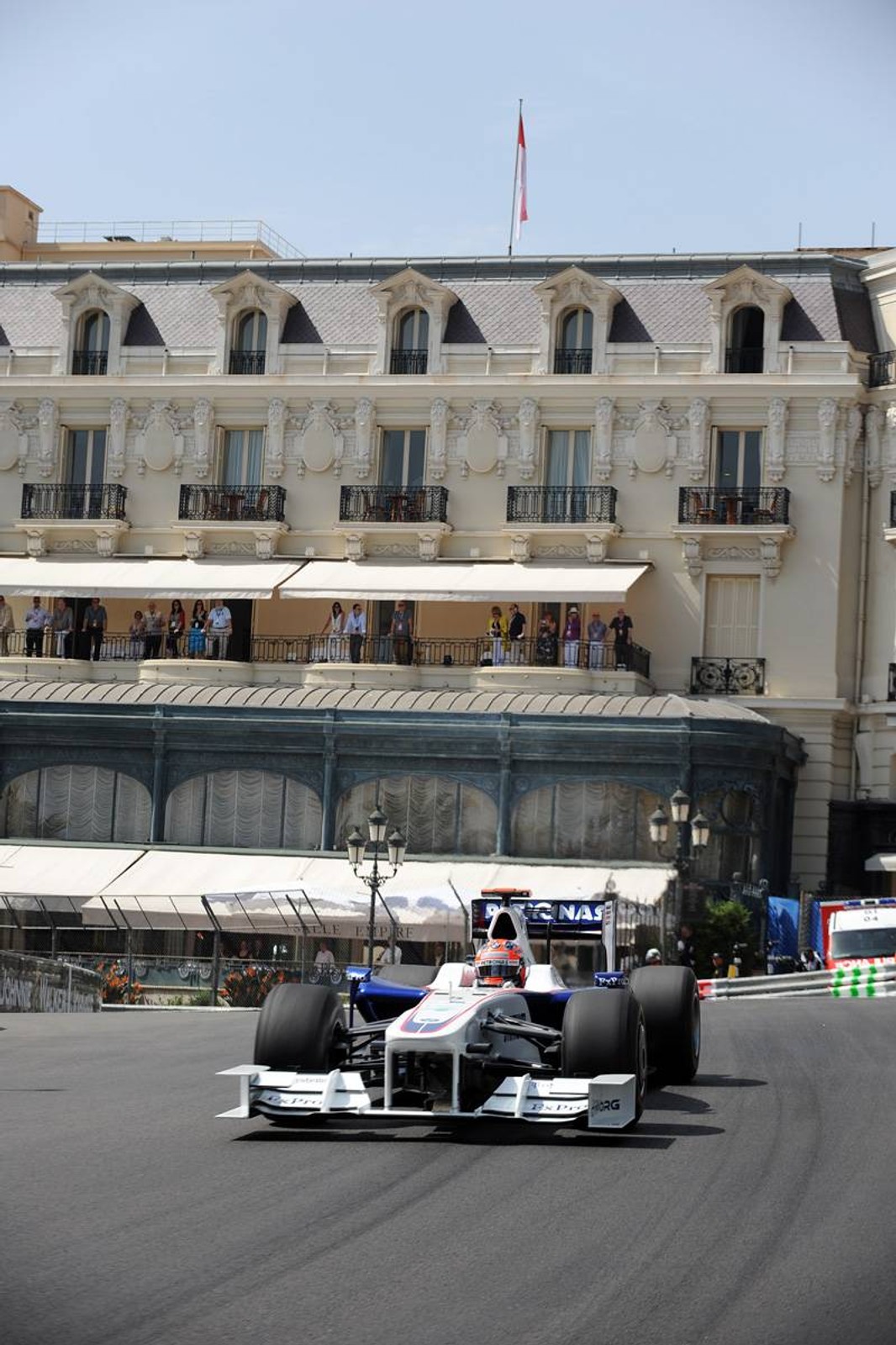 Grand Prix Monaco 2009: Button królem, Kubica w garażu (fotogaleria)