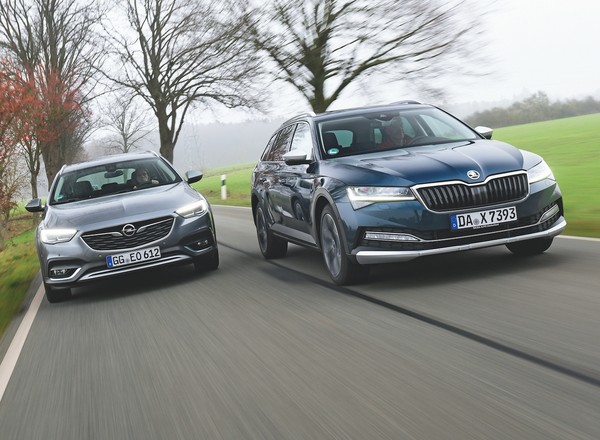 Porównanie uterenowionych kombi - Skoda Superb Scout kontra Opel Insignia Country Tourer