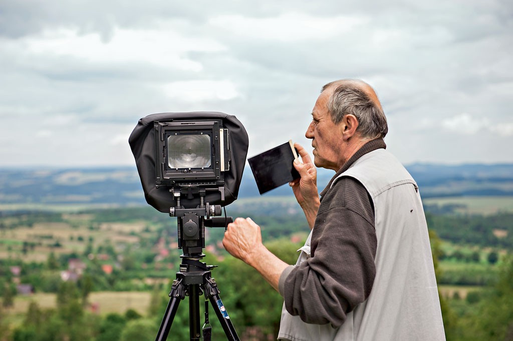 Škoda na służbie u źródeł fotografii - czyli, wypad w plener