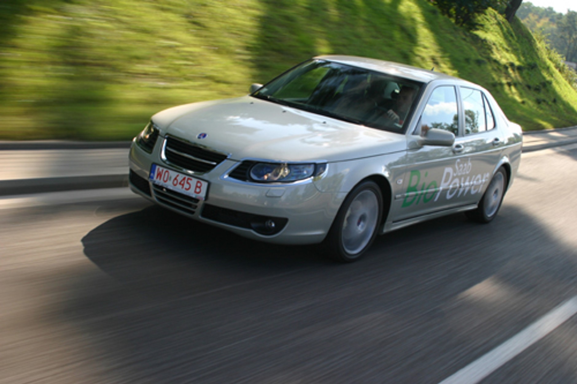 Saab BioPower - Auto pełne wódki