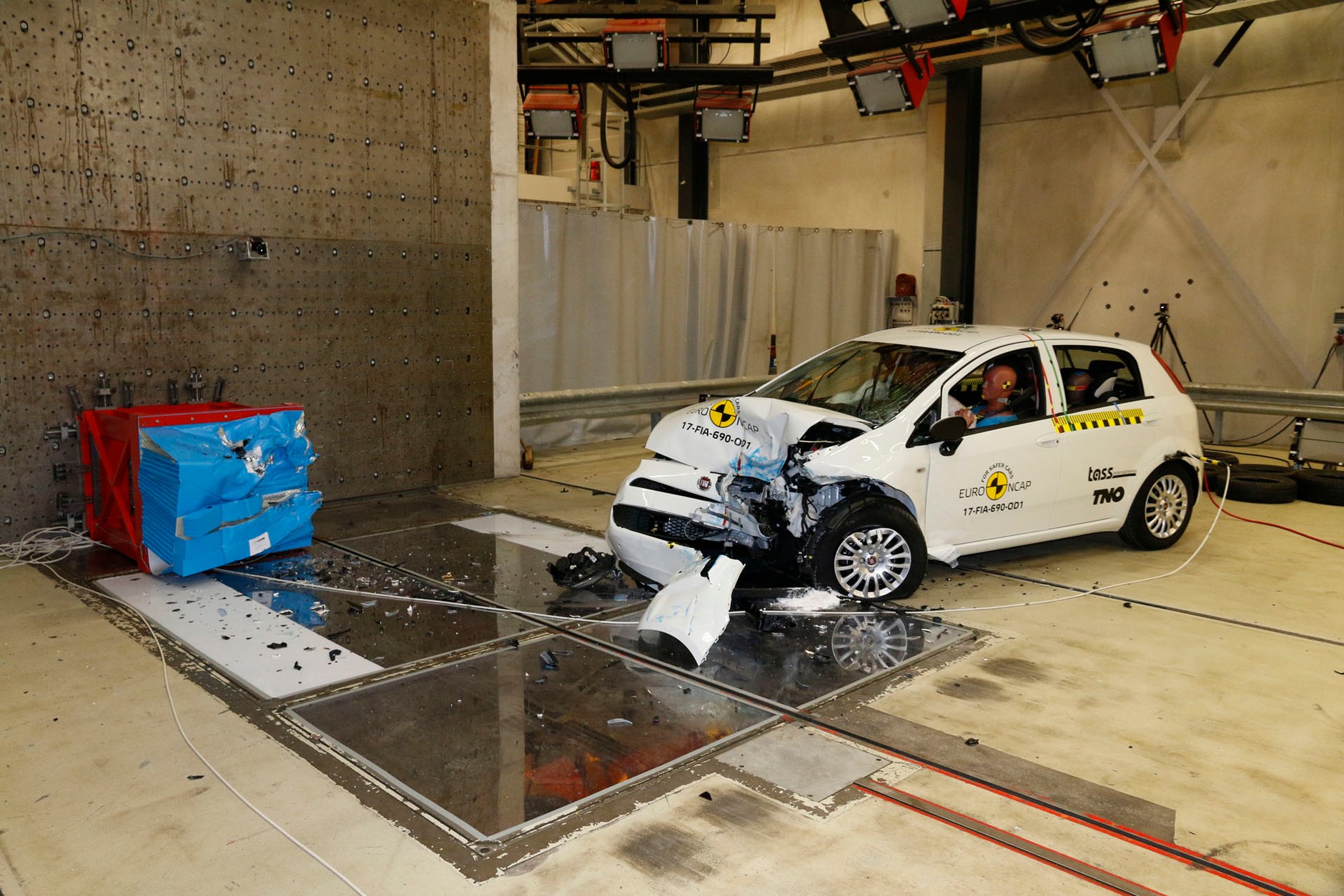 Fiat Punto - kiedyś zaskoczył najlepszym wynikiem testów zderzeniowych