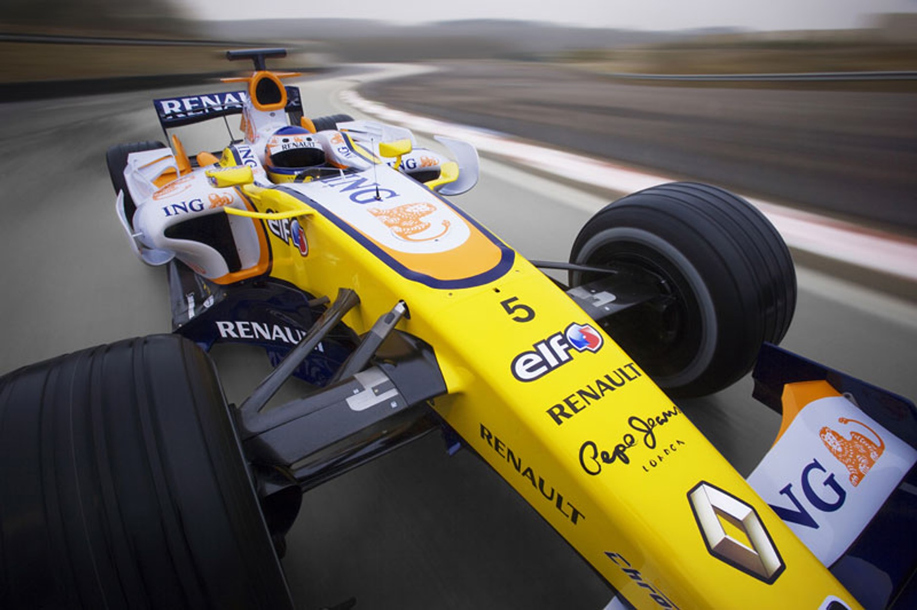 ING Renault F1 Team 2008 - kierowcy, historia