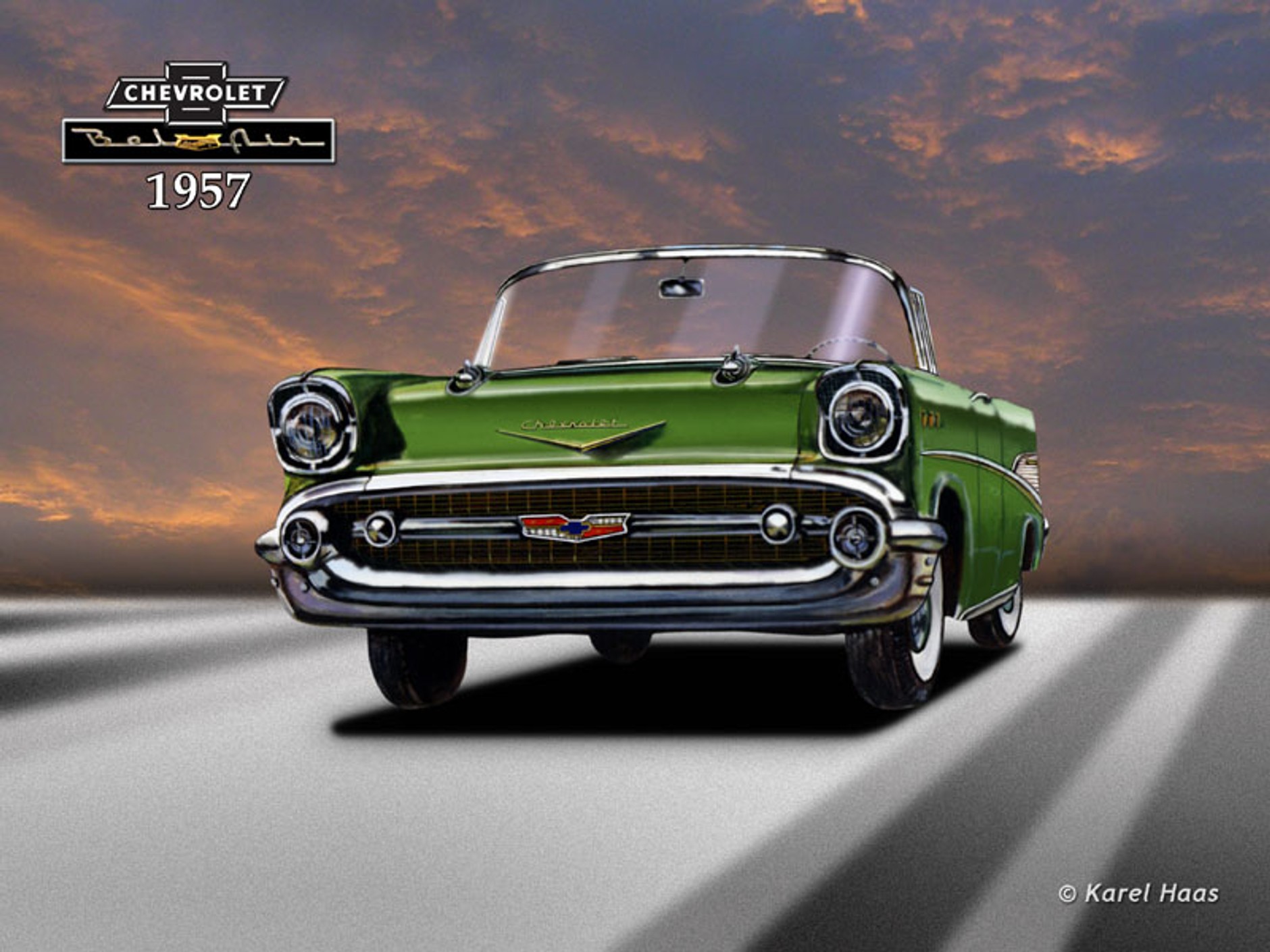 Chevrolet Bel Air – amerykański klasyk (fotogaleria)