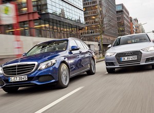 Benzynowe kombi z klasą - Audi A4 Avant 2.0 TFSI i Mercedes C 200 T