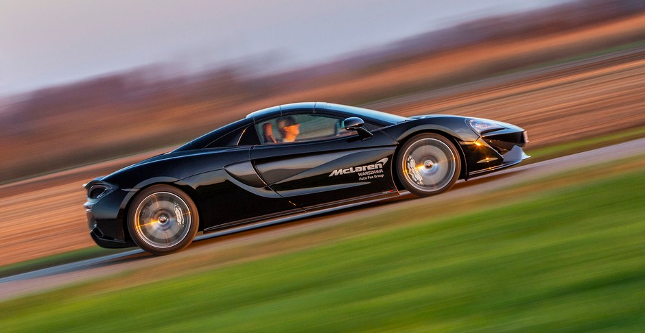 McLaren 570S Spider - moc pod kontrolą