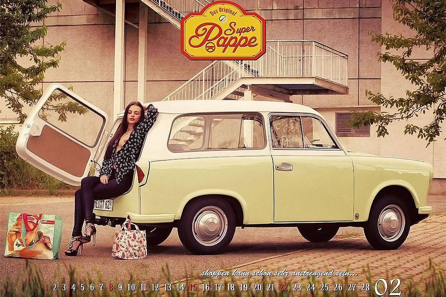 Wyjątkowy kalendarz z Trabantem