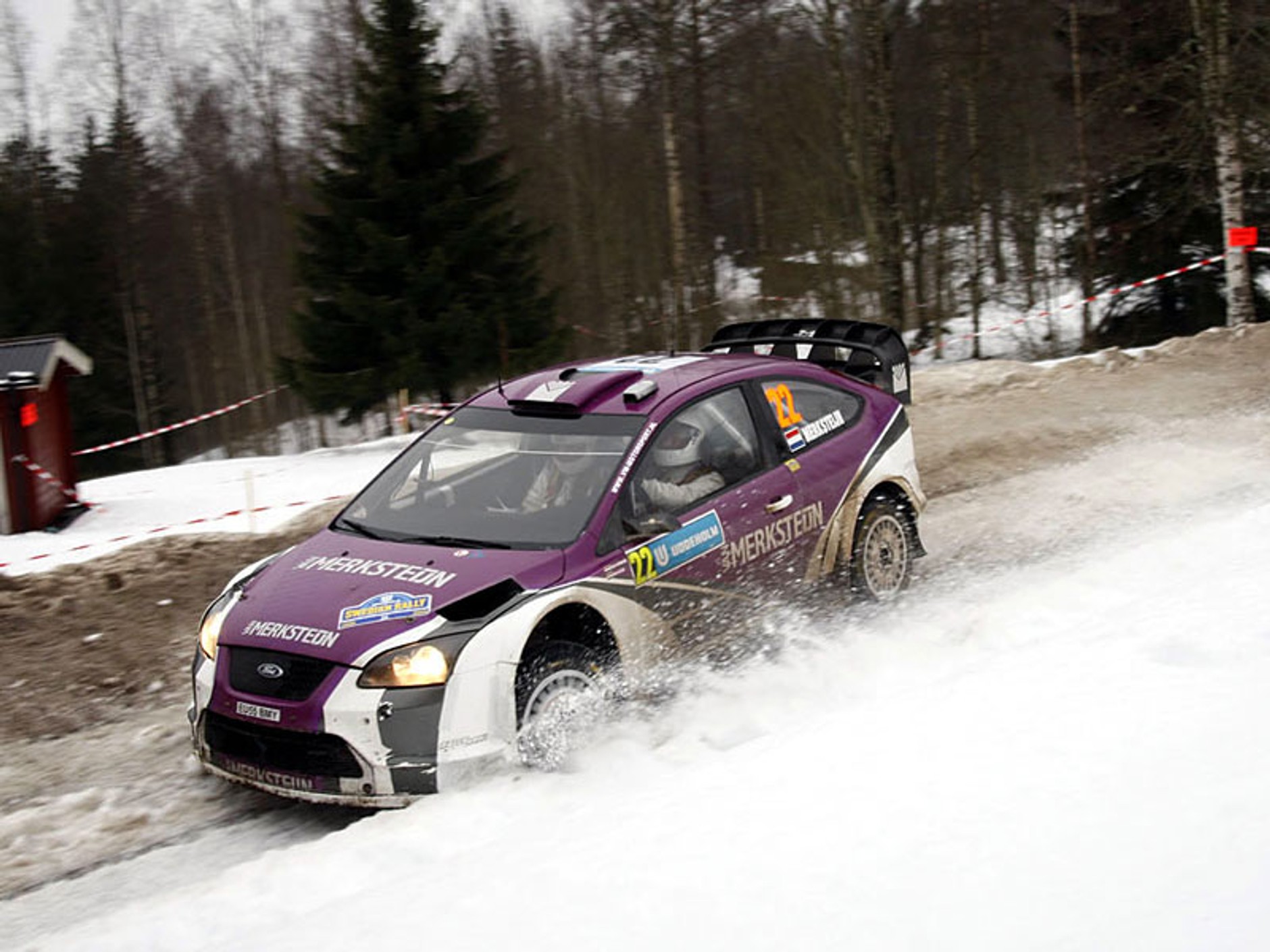 Rajd Szwecji 2008: fotogaleria Rallyworld©Willy Weyens