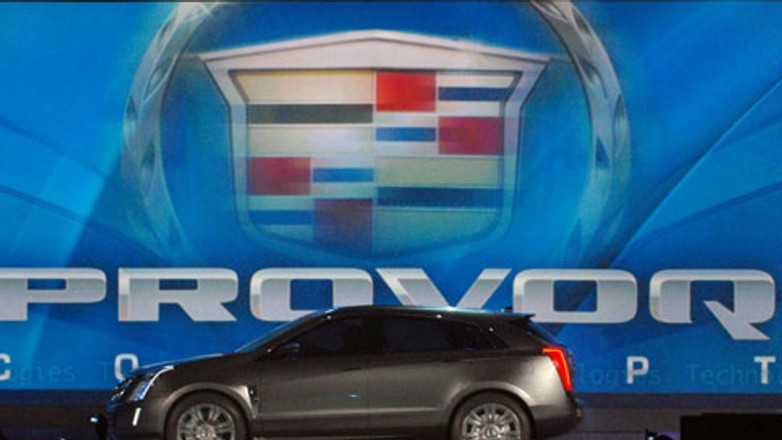 Auto na wodór - Cadillac Provoq