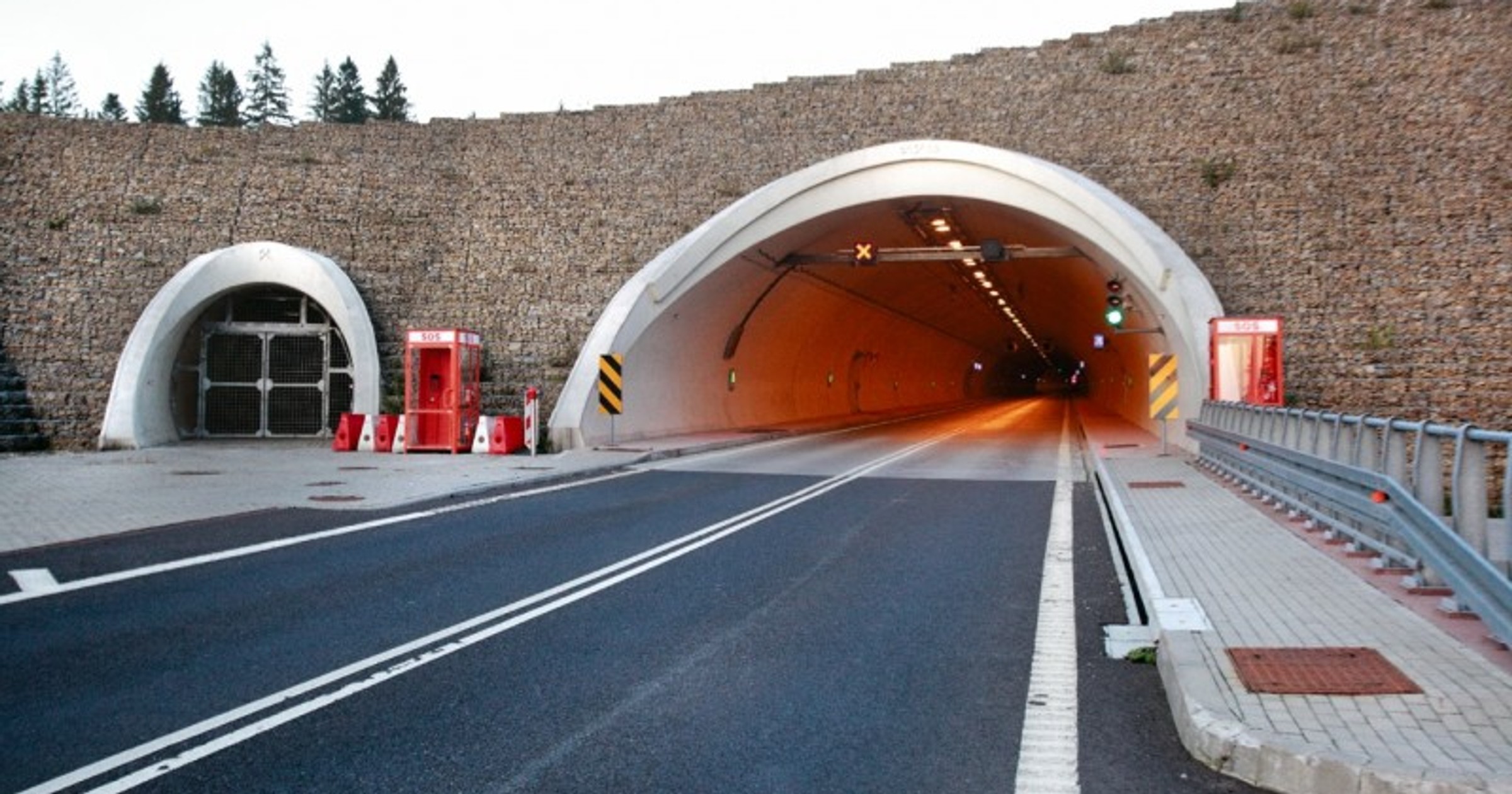 Tunel w Lalikach (droga S1)