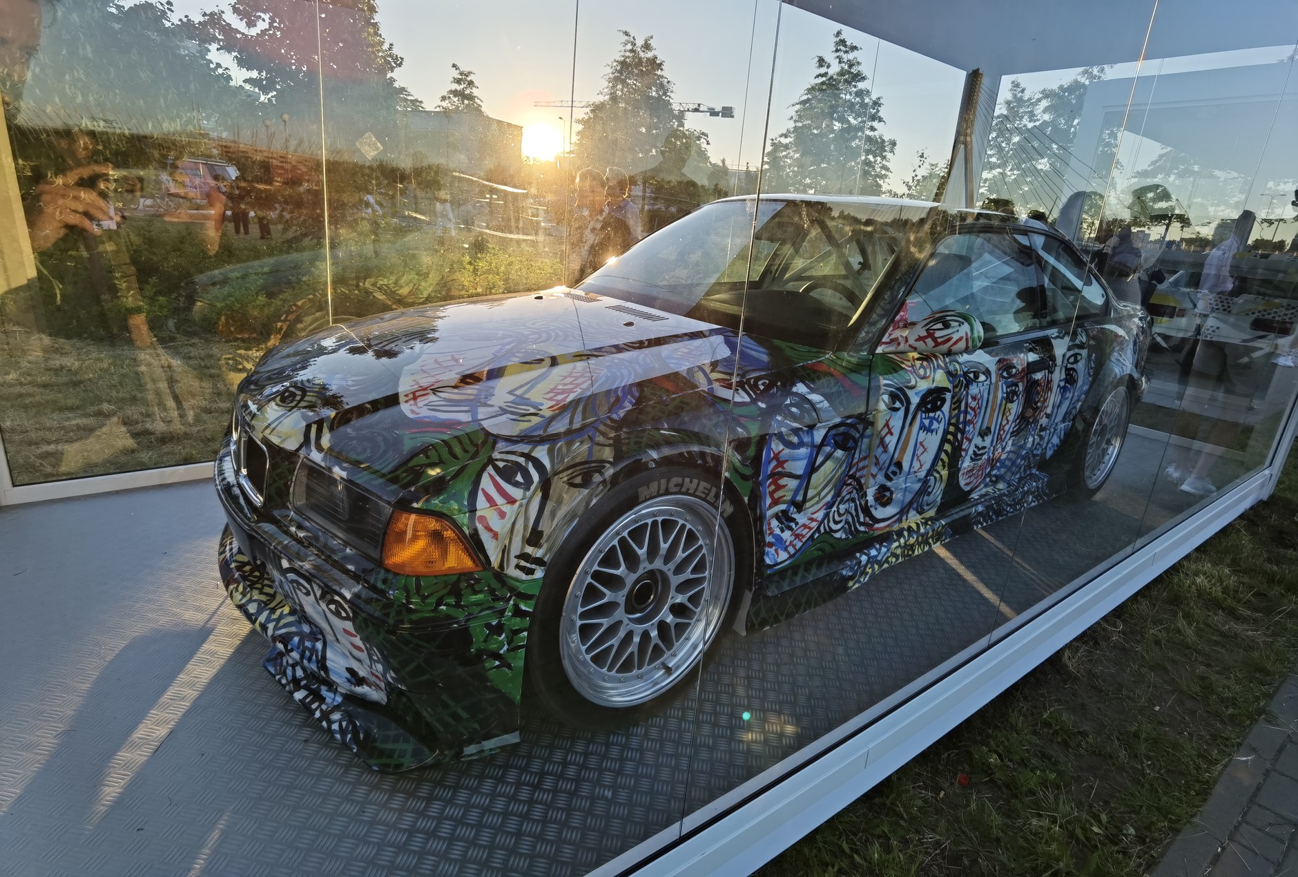 BMW Art Car Collection #13 BMW M3 Sandro Chia 1991 r.