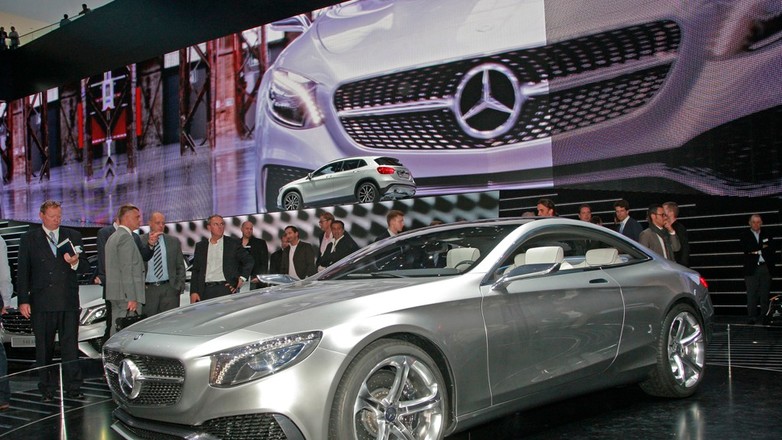Mercedes klasy S coupe: 5-metrowe dzieło sztuki na kołach