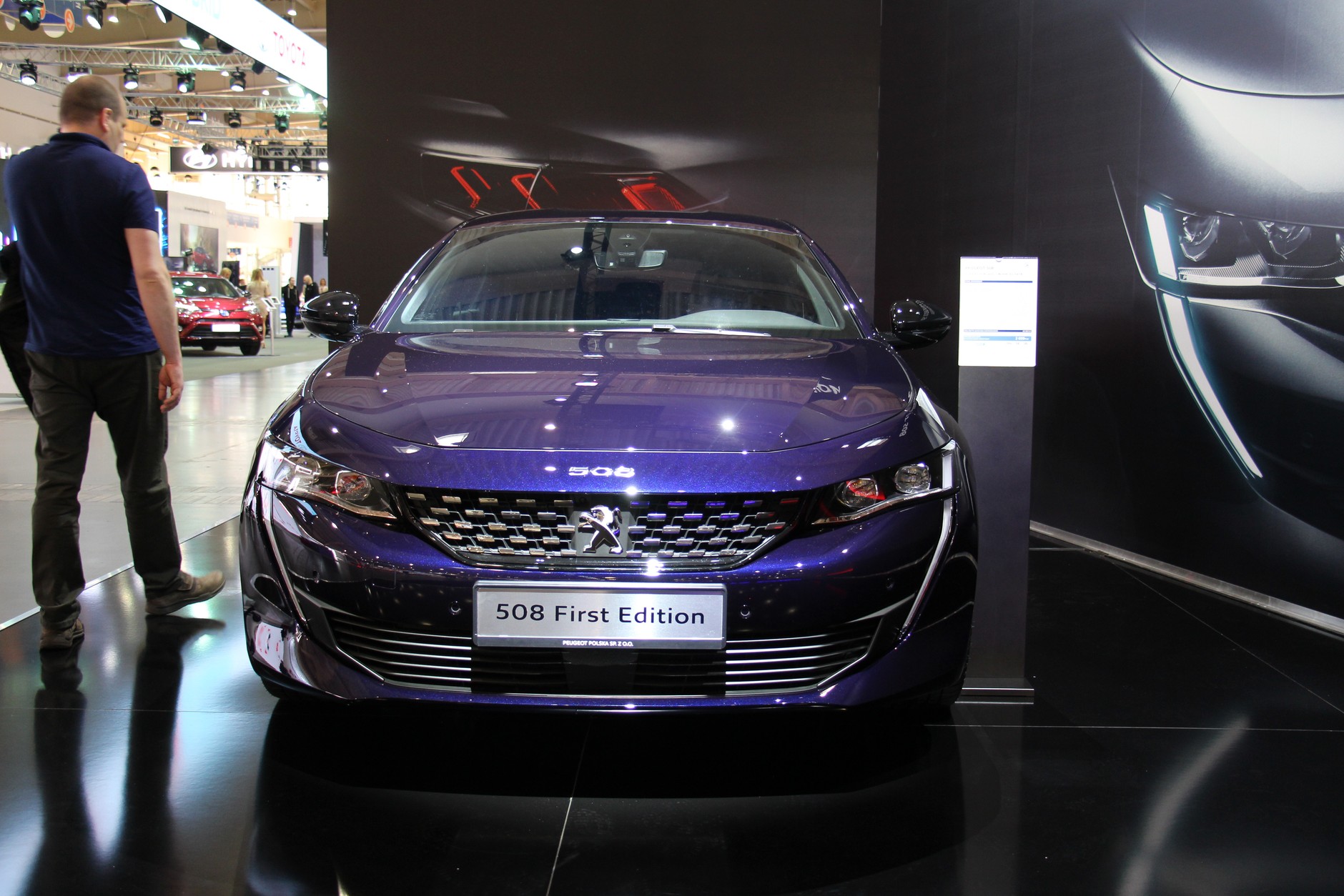 Peugeot 508 podczas Poznań Motor Show