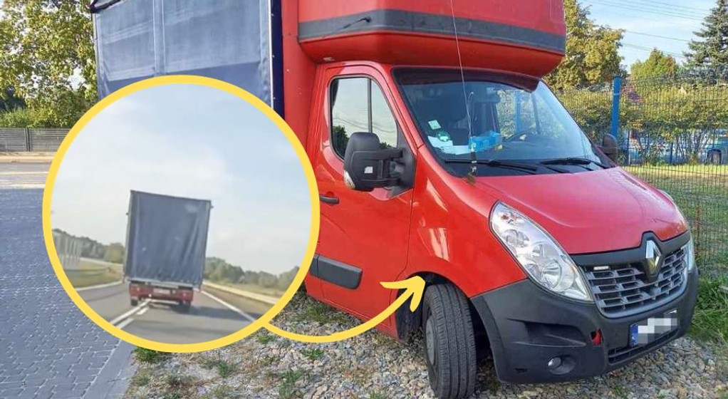 Nietrzeźwy kierowca zjeżdżał na przeciwległy pas ruchu