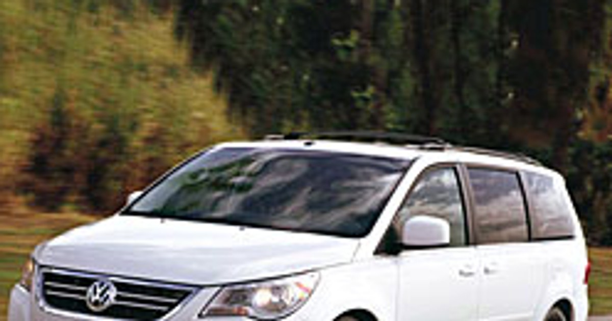 Chicago 2008: Volkswagen Routan z amerykańskimi korzeniami