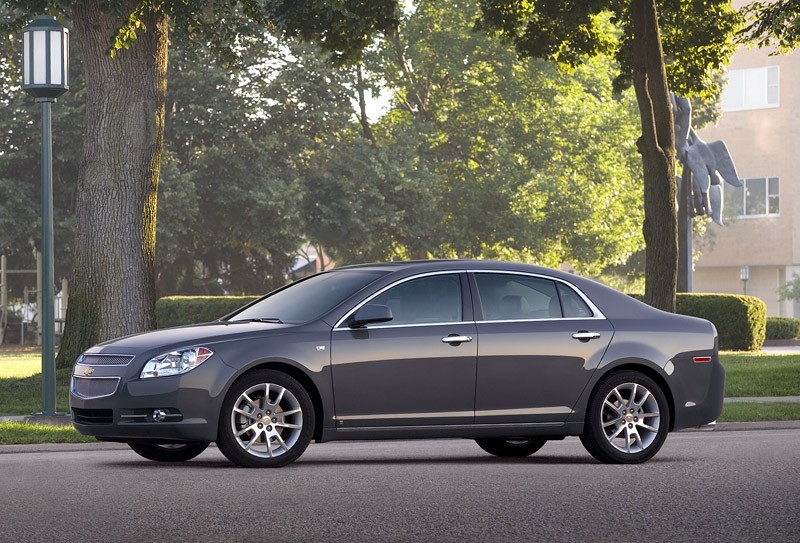Chevrolet Malibu północnoamerykańskim samochodem roku 2008